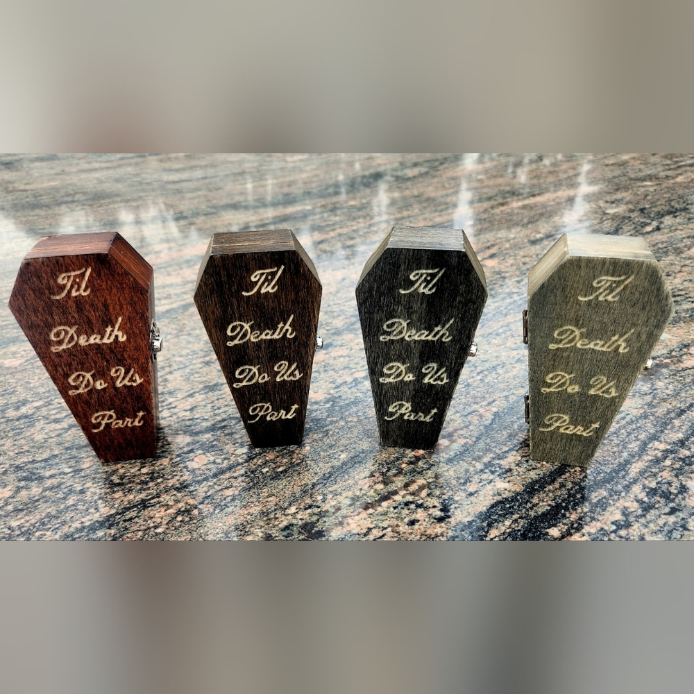 Coffin Jewlery Box Handmade